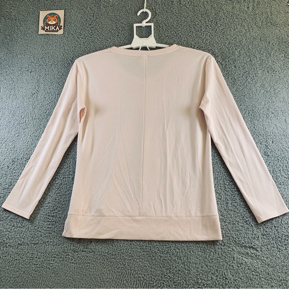 Reebok Top‎ Women's Long Sleeve Active T-Shirt Orange Size XL - Picture 2 of 12